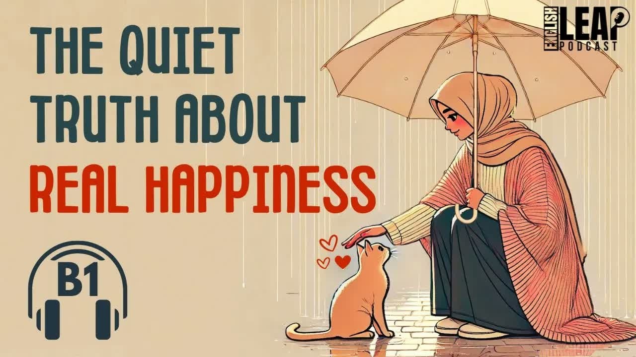 B1 English Listening Practice ｜ English Podcast ｜ The Truth About Money and Happiness.