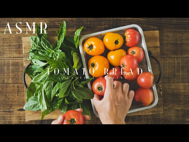 [ASMR] How to Make Tomato Bread