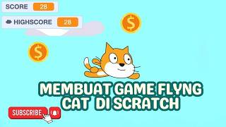 😱Gila! Kucing Bisa Terbang?! Game Flying Cat di Scratch