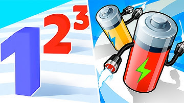 Number Master ⚔️ Battery Run 3D - All Levels Update Gameplay Walkthrough Android, IOS - NEW APK!