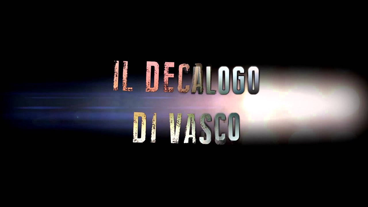 Il Decalogo Di Vasco Teaser Neon Signs Youtube