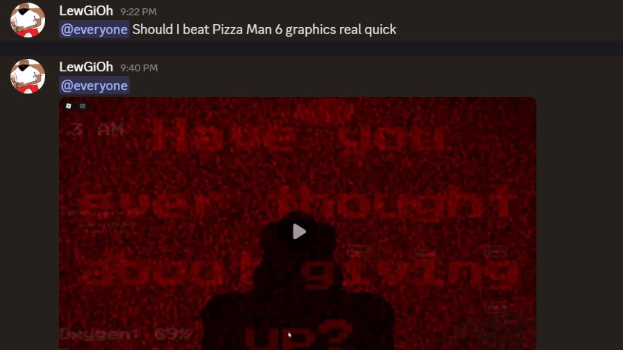 Five Night's at The Gang's - Pizza Man but in HD