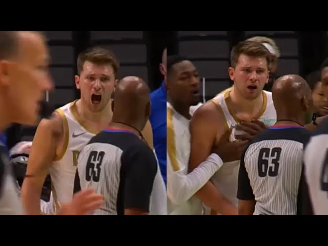 Luka Doncic on how he stopped ranting at referees: 'I just start