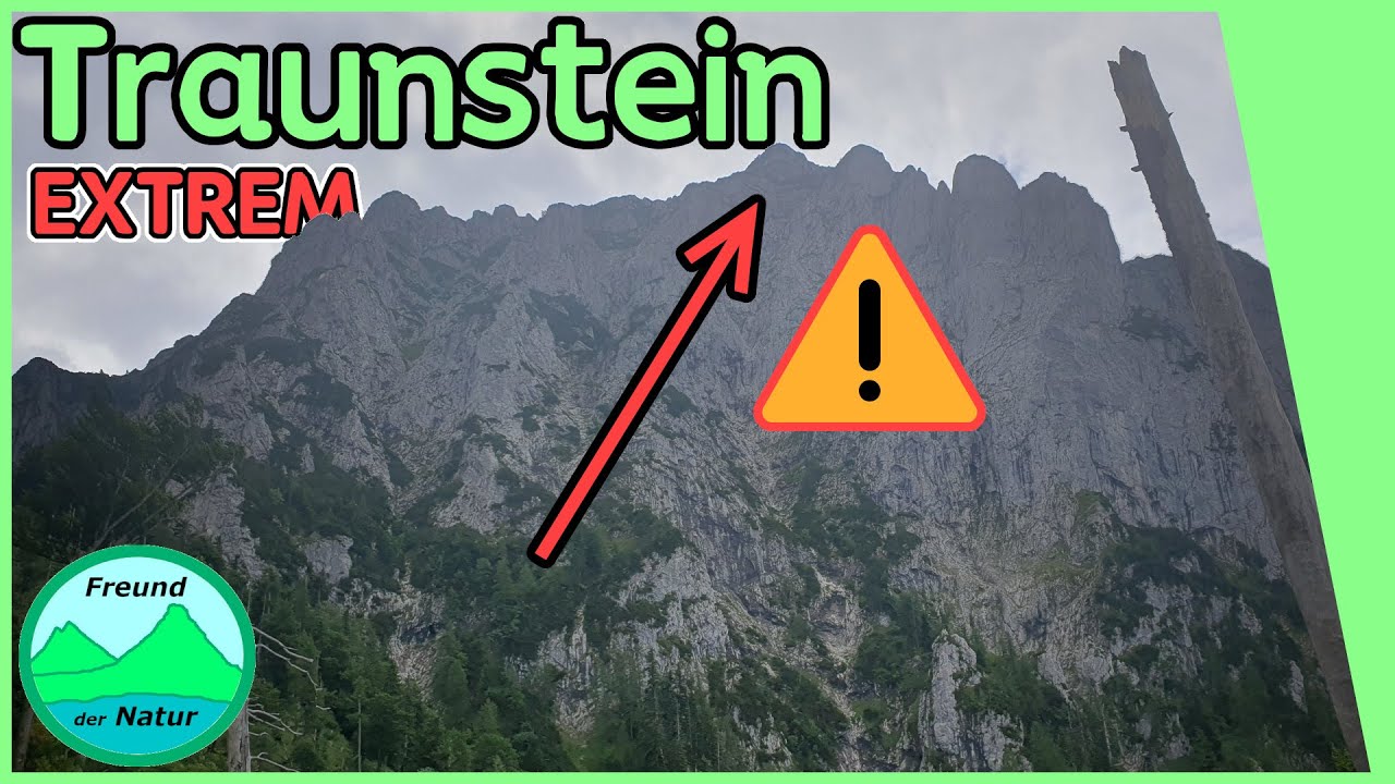 😮🏔️Der IRRWEG auf den TRAUNSTEIN⁉️Zierlersteig (SAC T6 | UIAA II)