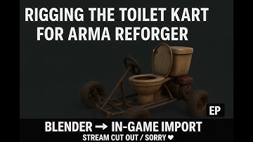 BUILDING A CUSTOM CAR IN ARMA REFORGER - Part2 (Rigging, Importing to Game)