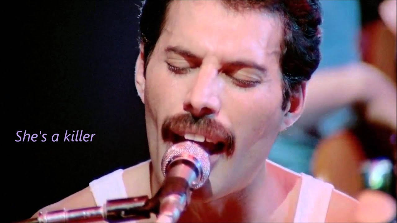 Queen Killer Queen live + lyrics YouTube