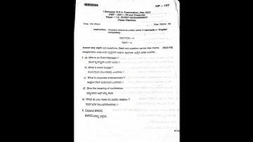 1 sem BBA may ,2022 Open elective EVENT MANAGEMENT