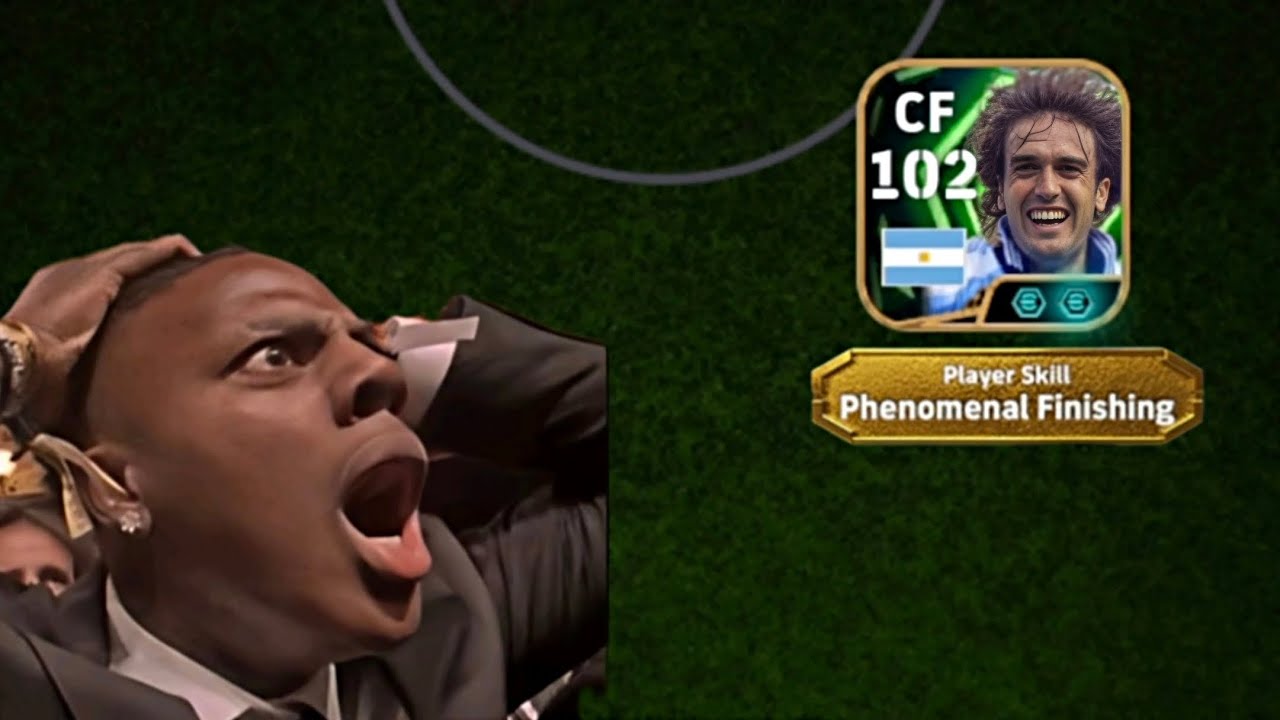 I got Batistuta phenomenal finishing 💀🤯