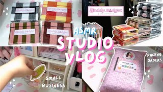 studio vlog 🌷 asmr small business packing orders 📦 Buddy Budget first orders 💖 no background music 🎧 screenshot 2
