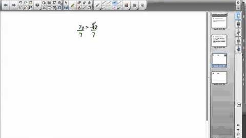 Math Video Training Course 3: Lesson 8-8: Solving Inequalities by Multiply or Dividing