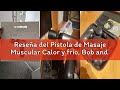 Reseña del Pistola de Masaje Muscular Calor y frío, Bob and Brad T2 Pro Pistola Masaje Massage Gun,