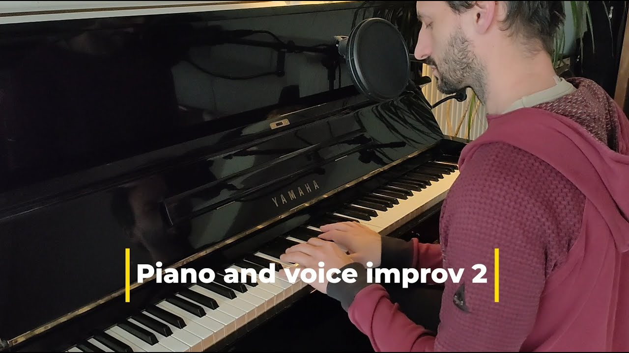 Piano and voice improv