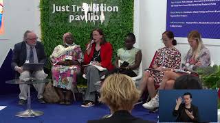 COP27 side event: Delivering a gender-responsive Just Transition