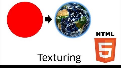 Texturing (HTML5 + ThreeJs)