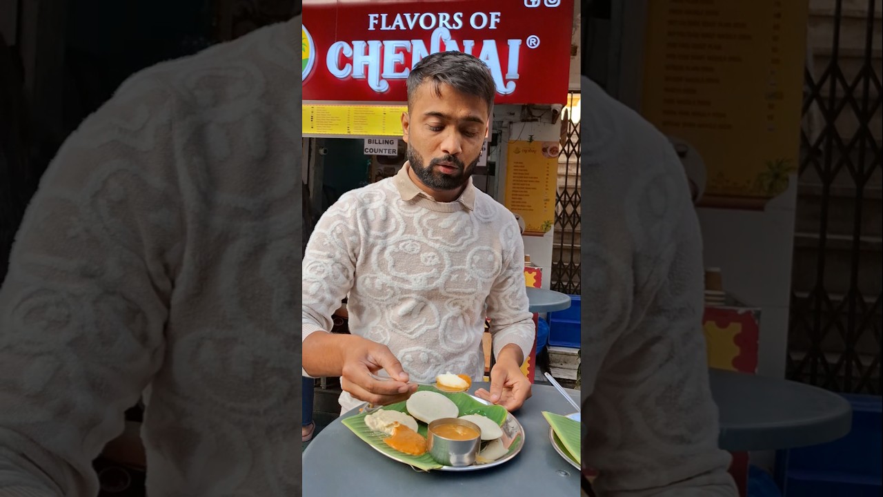 🥥चेन्नई की स्वादिष्ट इडली ab दिल्ली में 