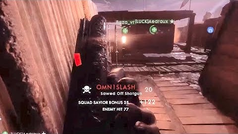 DOOM Sawed-Off Shotgun Secret Reload!! (Battlefield 1)