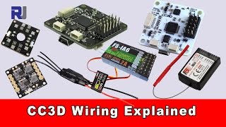 CC3D Flight Controller Wiring Connection Explained