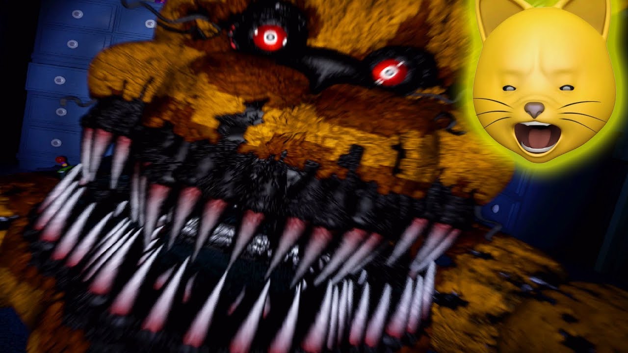 THE BITE OF 87!!! Five Nights At Freddy's 4 Gameplay - FNAF 4