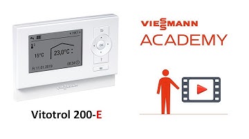Vitotrol 200-E Principe van configuratie