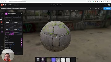 Poly Demo - Generate HD Seamless PBR Textures in Seconds