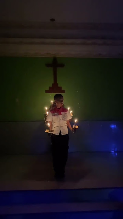 Tarian Seribu Lilin Gereja Katolik Stasi St.Paulus Sukarame #sekami #anakkatolik