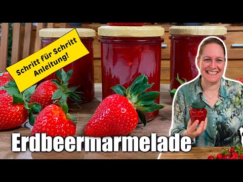 Video: Erdbeer-Beeren-Marmelade. Schritt-für-Schritt-Rezept Mit Foto