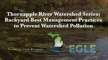 Thornapple River Watershed Series: Backyard Best Management Practices