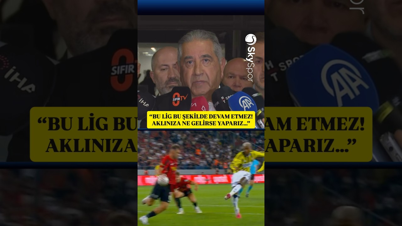 🚨 Fenerbahçe yöneticisi Mahmut Uslu: “Bugün gördük ki, kafa yapıları aynı şekilde devam ediyor!”