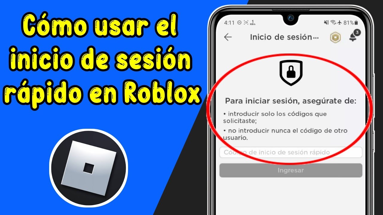 Cómo iniciar sesión en su cuenta de Roblox sin contraseña en otro