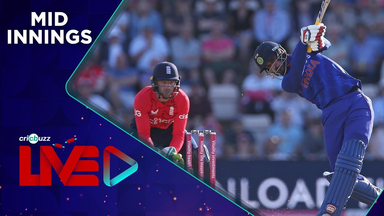 ENGvIND Cricbuzz Live England v India, 1st T20, Mid-innings show