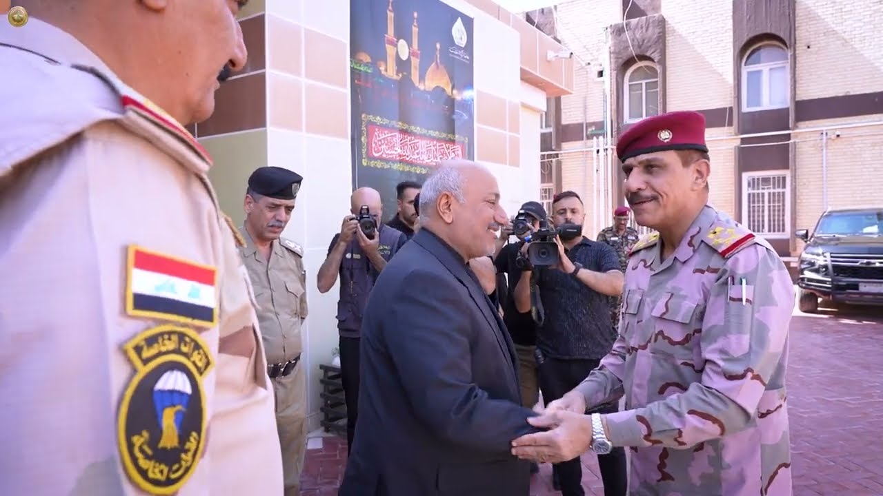 رئيس أركان الجيش يزور قاطع عمليات كربلاء المقدسة ويطّلع على  الخطة الأمنية لزيارة (عاشوراء)