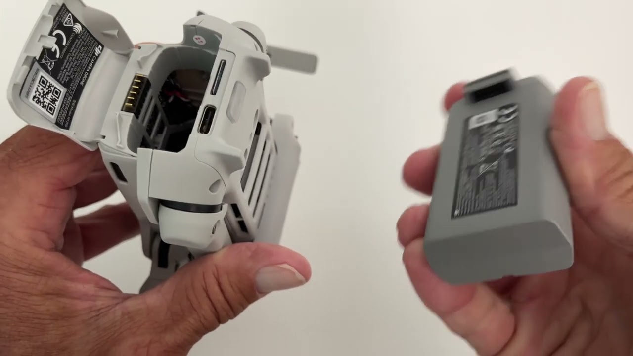 How to insert battery in dji mini 2 YouTube