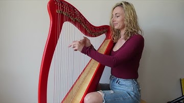 Mary Had a little lamb for harp - PoppyHarp Online Harp School: Absolute Beginners Course (Stage 2)
