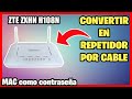 Convertir cualquier ROUTER en Access Point o Repetidor por cable | ZTE ZXHN H108N