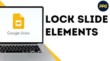 How to lock Images and Elements in Google Slides ?