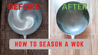 नई वॉक को सीजन कैसे करे।How to season new wok (in Hindi) #castironcookware #foodbusiness