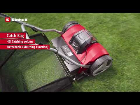 Einhell GE-HM 18/38 Li-Solo Akumulatorska cilindrična kosilica, bez baterije i punjača - video 5
