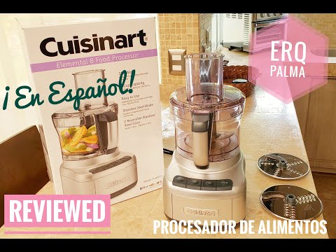 Video: ¿Dónde está el número de modelo en mi procesador de alimentos Cuisinart?