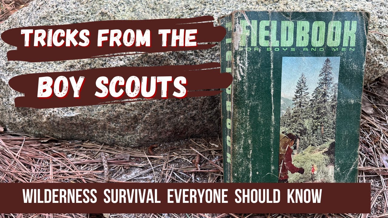 Tricks From The Boy Scouts, Wilderness Survival You Should Know - YouTube