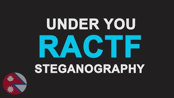 RACTF : Under You | Steganography