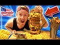 I ATE THE BIGGEST MAC N' CHEESE BURGER IN AMERICA! (10,000+ CALORIES)