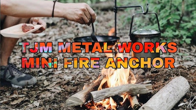 The Original Grill Mini Fire Anchor. Swing Arm. Outdoor Cooking