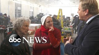 Behind the scenes of &#39;The Handmaid&#39;s Tale&#39; season 2 with cast, author Margaret Atwood