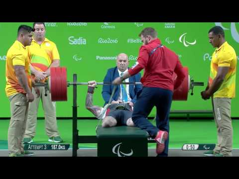 Powerlifting | YULE Michael | Great Britain | Men's -65kg | Rio 2016 Paralympic Games