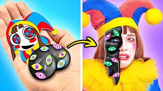 Digital Circus Makeover 🤡💖 Awesome Hacks and DIY Fidgets