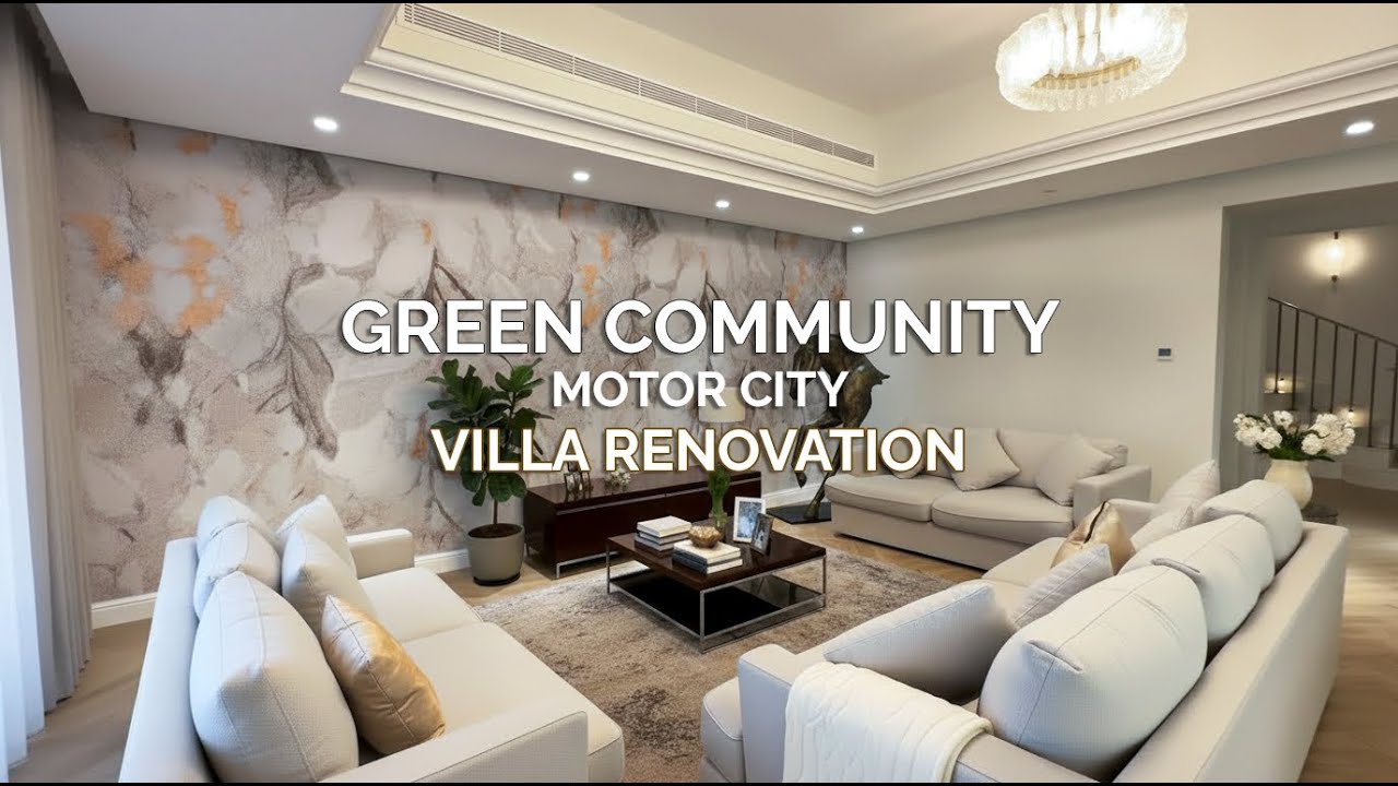 Luxury Villa Renovation in Motor City | Haifa RenoV8 Design & Build Project