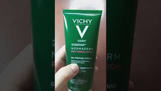 VICHY NORMADERM : تجربة غسول فيشي للبشرة الدهنية المعرضة لحب الشباب و هل هو فعال؟