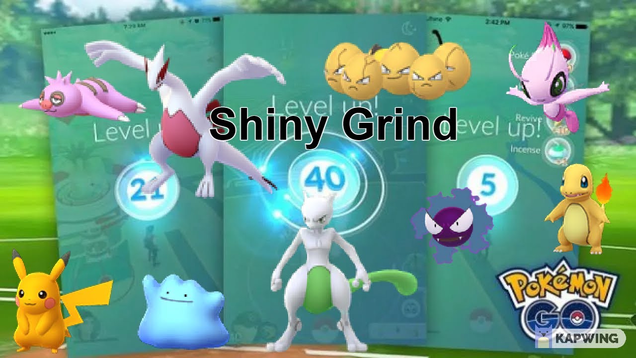Shiny Grind Pokémon Go YouTube