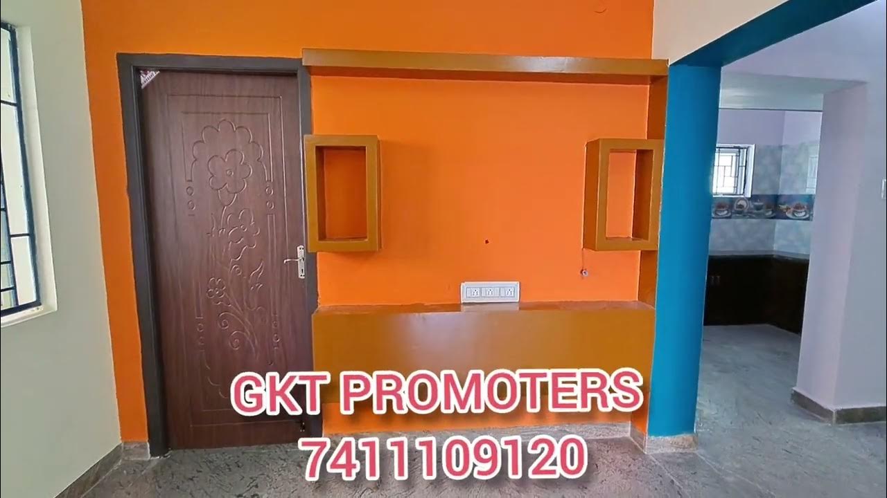 Trichy KK Nagar 2BHK Individual House for Rent just 300mtrs from SBIOA