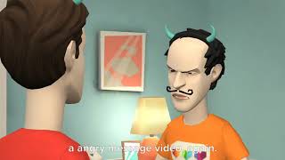 Evil Januanimation Makes A Angry Message Videogrounded